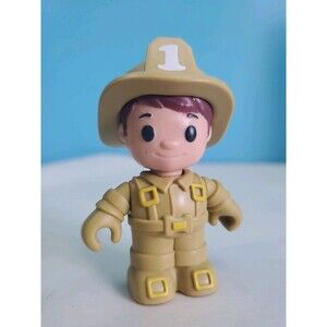 Fireman Firefighter Fire Man Fighter Loose Action Figure Fisher-Price  Toddler